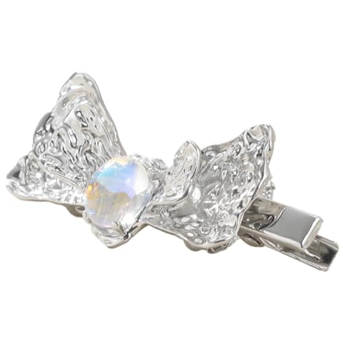 Healeved Bow Hair Clip Für Damen Dekorative Haarspange Mit Kette Und Duckbilled Design Für Hochzeiten Geburtstagsfeiern Und Alltagsstylings von Healeved