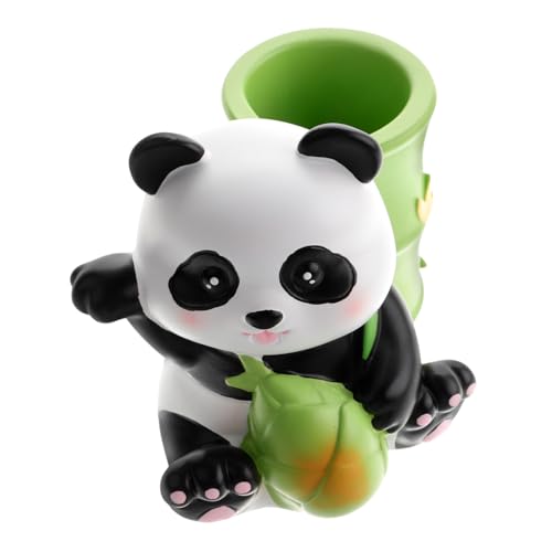 Healeved Nagelkunst- : Panda-nagelbohrerhalter Nagellack-aufbewahrung Make-up-pinsel-organizer Stilvoll und Funktional für Zu Hause oder Das Büro von Healeved