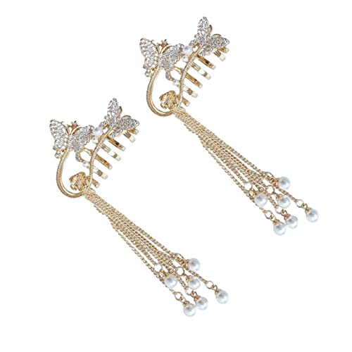 Healeved 2stücke Haarklammer Für Frauen Schmetterlings-haarklammer Haar Styling Werkzeug Mode Zubehör Für Verschiedene Anlässe Und Frisuren von Healeved