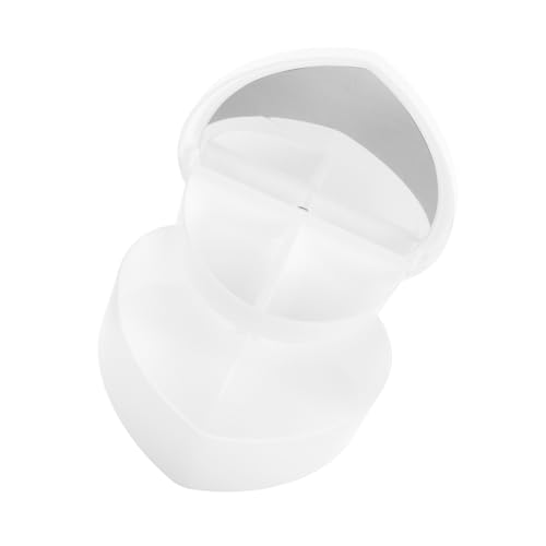 Healeved Schmuckschatulle Mit Spiegel – Herzförmige Aufbewahrungsbox Für Kinder Reiseschmuck-organizer Armband-organizer-box Ohrring-organizer von Healeved