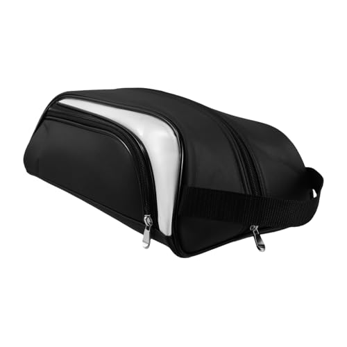 Healeved Schuhaufbewahrungstasche Aus Pu Staubdicht Für Golfschuhe Und Sportschuhe Leicht Tragbar Reiseschuhbeutel Für Männer Und Frauen von Healeved