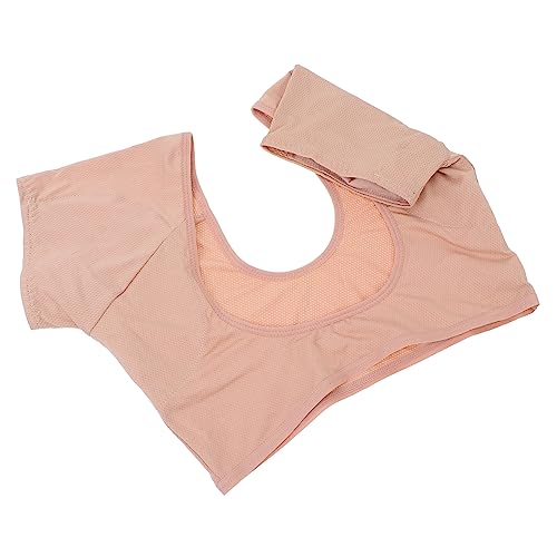 Healeved Atmungsaktive Achselpads Weste Schweißabsorbierende Unterwäsche Mit Baumwollpolstern Für Damen Wiederverwendbar Und Waschbar Gegen Schweißflecken Hautfarbe von Healeved