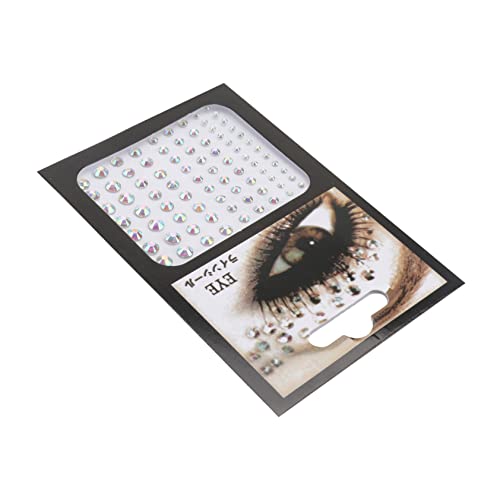 Healeved Gesichtssteine Mit Strass Aufkleber Für Augen Und Körper Aus Acryl Für Kostüme Und Partys Wiederverwendbar Für Stirn Wangen Augenpartie von Healeved