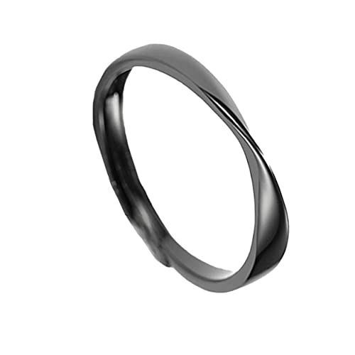 Healeved Silber Ring für Verstellbar Fading Symbol Valentinstag Damen Herren Schmuck von Healeved