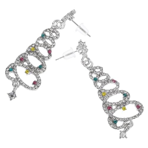 Healeved Silber Weihnachtsbaum Ohrstecker mit Bunten Zirkonia Stilvolles Ohrschmuck für Frauen Weihnachtsgeschenke für Besondere Anlässe Healeved Silber Weihnachtsbaum Ohrstecker mit Bunten Zirkonia Stilvolles Ohrschmuck für Frauen Weihnachtsgeschenke für Besondere Anlässe von Healeved