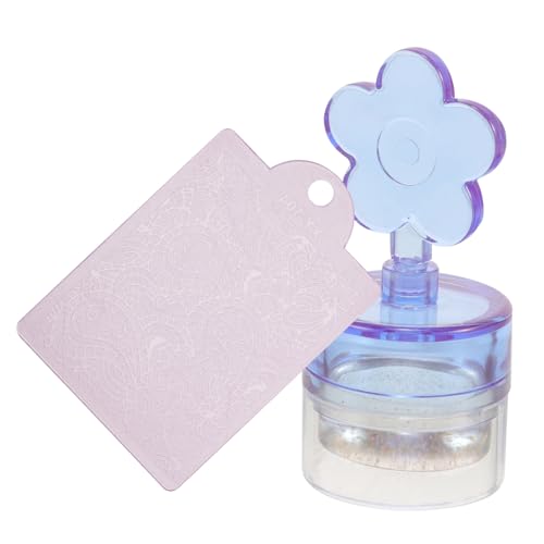 Healeved Silikon Nagelstempel Blumenform Mit Kissen Maniküre Werkzeuge Für Nailart Stempelplatte Und Nagelschablonen Für Nägel Healeved Silikon Nagelstempel Blumenform Mit Kissen Maniküre Werkzeuge Für Nailart Stempelplatte Und Nagelschablonen Für Nägel von Healeved