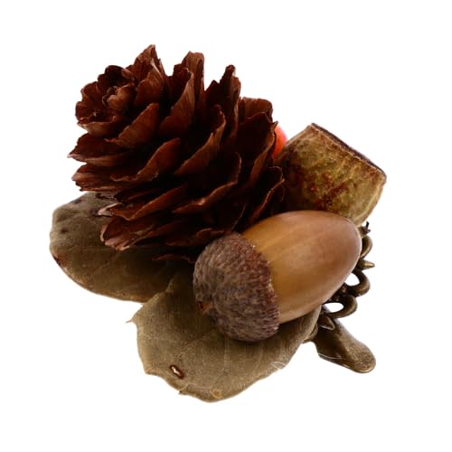 Healeved Simulation Haarspange Vintage Für Mädchen Herbst Winter Kopfschmuck Haarschmuck Design Einfach Zu Tragen von Healeved