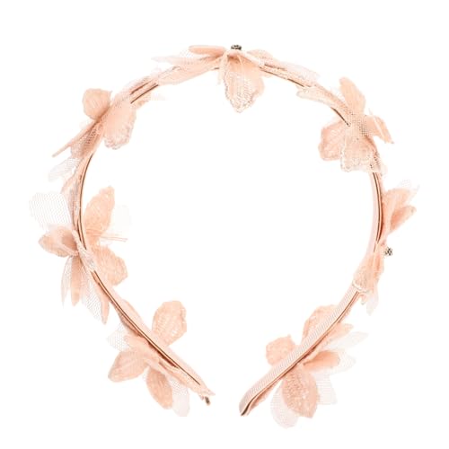 Healeved Spitze Blume Haarband Für Mädchen Stylische Blumen Stirnband Süße Mädchen Haarschmuck Kopfbedeckung Mit Spitzenblumen-design Junge Haar Zubehör von Healeved