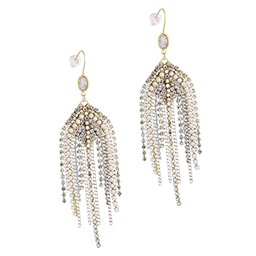 Healeved Statement Ohrhänger Lange Perlenohrringe Boho Design Damen Ohrringe für Besondere Anlässe und Alltag Auffällige Schmuckstücke für Frauen Mutter und Großmutter Healeved Statement Ohrhänger Lange Perlenohrringe Boho Design Damen Ohrringe für Besondere Anlässe und Alltag Auffällige Schmuckstücke für Frauen Mutter und Großmutter von Healeved