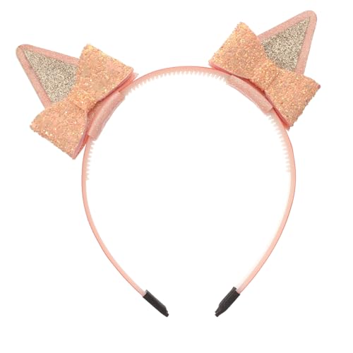 Healeved Katzenohren Haarreif Mit Glitzer-bow Für Junge Mädchen Süßes Stirnband Für Partys Und Feiertage Leicht Und Bequem Universelle Für Kostüme Und Auftritte Healeved Katzenohren Haarreif Mit Glitzer-bow Für Junge Mädchen Süßes Stirnband Für Partys Und Feiertage Leicht Und Bequem Universelle Für Kostüme Und Auftritte von Healeved