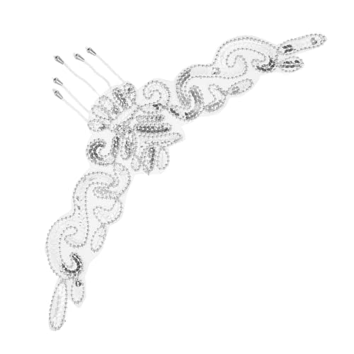 Healeved Stirnband Kopfstück mit Pailletten Tanz Accessoire für Damen für Auftritte und Ethnische Tänze Bietet Sicheren Sitz und Bewegungsfreiheit von Healeved