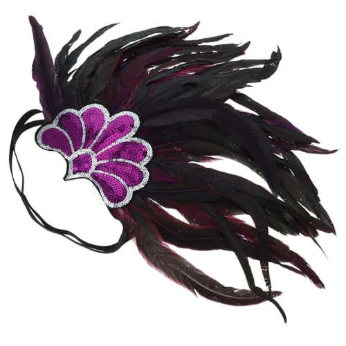 Healeved Stirnband Pfauenstirnband Federhaarband Mädchen Haarschmuck Karneval Kopfschmuck Damen Haarschmuck Karnevalsstirnband Kopfdekor Pailletten Healeved Stirnband Pfauenstirnband Federhaarband Mädchen Haarschmuck Karneval Kopfschmuck Damen Haarschmuck Karnevalsstirnband Kopfdekor Pailletten von Healeved