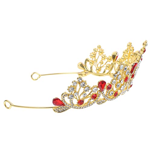 Healeved Vintage-stirnband Mit Strasssteinen Große Krone Elegant Für Damen Und Mädchen von Healeved