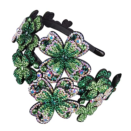 Healeved Rhinestone Haarband Für Damen Vintage Stirnband Mit Zähnen Rutschfestes Design Für Besondere Anlässe Und Alltag Verleiht Jedem Look Glanz Und Eleganz von Healeved
