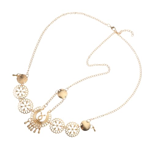 Healeved Exotisches Ketten-stirnband Für Frauen Haarschmuck Retro-kette Für Reisen Und Partys von Healeved