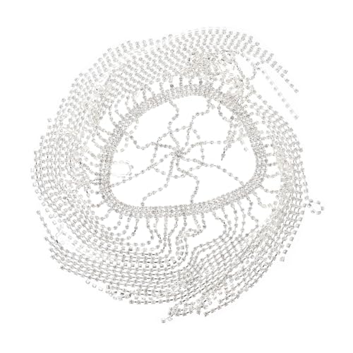 Healeved Luxuriöses Stirnband Voller Diamanten Damen Strass Kristall Kopfschmuck von Healeved