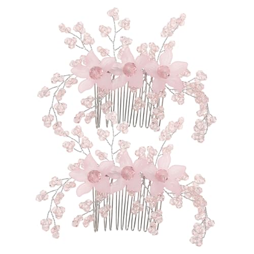 Healeved Strass-haarkamm Für Braut Hochzeit Schmuck-haarkämme Blumen-haarnadeln Vintage-braut-haarspangen Hochzeits-haarkämme Brautjungfern- von Healeved