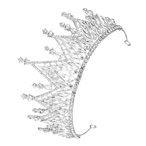 Healeved Rhinestone Krone Für Bräute Elegante Haarschmuck Für Hochzeiten Geburtstagsfeiern Und Besondere Anlässe Dezente Verzierung Mit Funkelnden Kristallen von Healeved