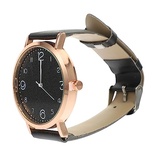 Healeved Stylische Damen Armbanduhr mit Lederarmband Minimalistische Handgelenk Uhr für Meetings Partys Besondere Anlässe von Healeved