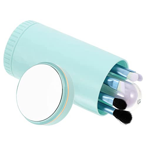 Healeved 1satz Kosmetik Pinselset Mit Organizer Für Tragbares Blusher-puder Wasserblau Beauty-tool Für Reisen Und Täglichen Gebrauch von Healeved
