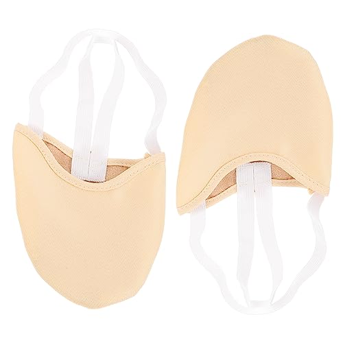 Healeved Tanzschuhe Mit Halbsohlen Atmungsaktive Zehenpartie Für Mädchen Ballettschuhe Mit Zehentaschen von Healeved