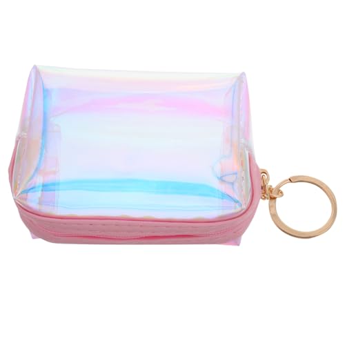 Healeved Tasche Brieftasche PVC Zinklegierung Schillernder Beutel Stilvolle Mini-geldbörse Für Studenten von Healeved