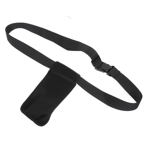 Healeved Tasche Für Ätherische Öle Organizer Für Ätherische Ölflaschen Tragbare Hüfttasche Mit Halter Für Massageöle Schwarz von Healeved