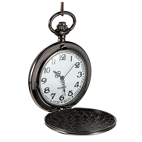 Healeved Taschenuhr für Damen Personalisierbare Retro Uhr mit Kette Tragbar Hochwertigem Legierungsmaterial für Besondere Anlässe von Healeved