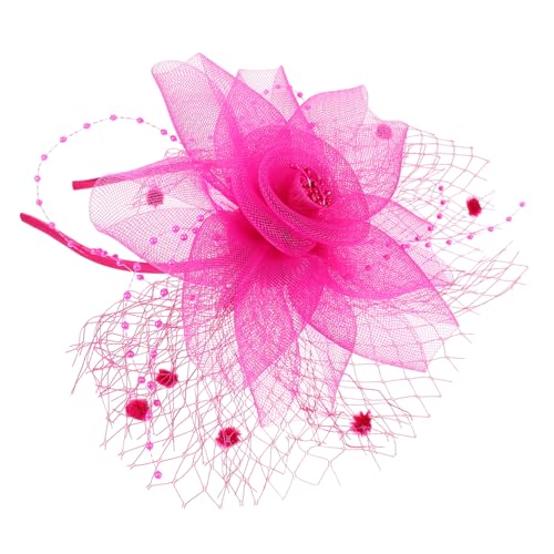 Healeved Fascinator Kopfstück Für Netzgewebe Headband Tea Party Haaraccessoire Hochzeitsfascinator Design Für Besondere Anlässe Und von Healeved