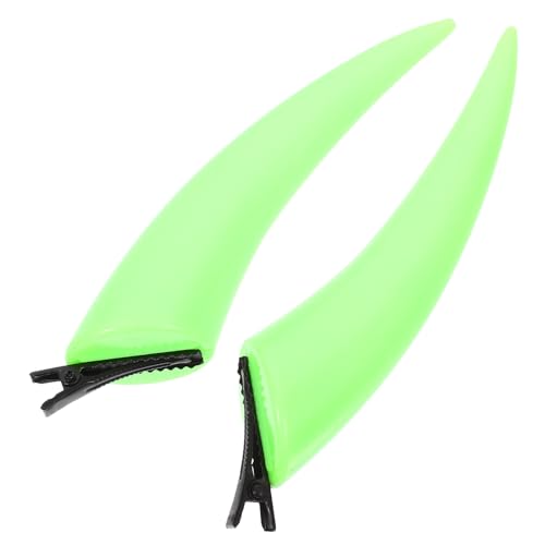 Healeved Halloween Teufelshörner Gothic Haarspangen Cosplay Hörner Damen Haarschmuck Keine Schmerzen Für Partys von Healeved