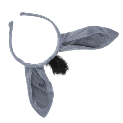 Healeved Tierkopf-haarreifen Mit Eselohren Für Frauen Lustiges Haarband Für Karneval Partys Und Kreative Kostümierung Leichtes Und Bequemes Accessoire Für Jeden Anlass von Healeved