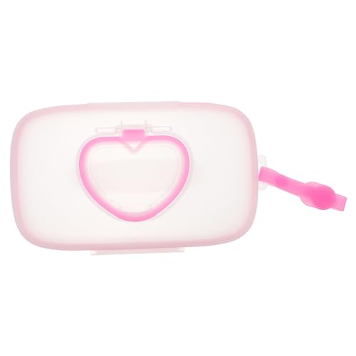Healeved Tragbare Feuchttücher Box Babywagen Organizer Staubdicht Schlankes Design Für Windeltasche Einkaufstasche Schneller Zugriff Und Frischehaltung von Healeved