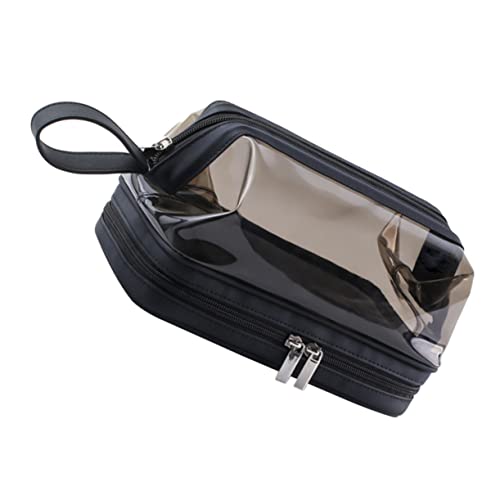 Healeved Reise Kosmetiktasche Für Damen Wasserdichtes Toiletten Und Make-up-Organizer Praktische Doppelschichtige Aufbewahrung Für Fitnessstudio Und von Healeved