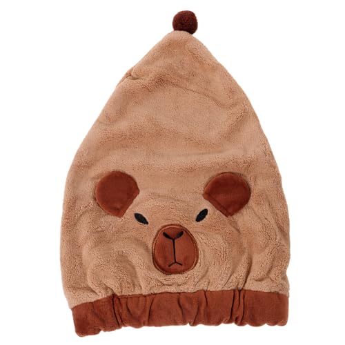 Healeved Haartrocknungskappe Haarhandtuch Hut Für Damen Schnelles Trocknen Cartoon-design Sanfte Materialien Faltbar Für Unterwegs Duschhaube Für Haare von Healeved