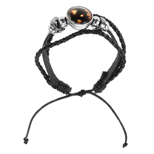 Healeved Unique Halloween Armband mit Geflochtenem Design und Festlichen Elementen für Männer und Frauen Verstellbares Handgelenkschmuckstück für Halloween Feiern Geschenkidee für Besondere von Healeved
