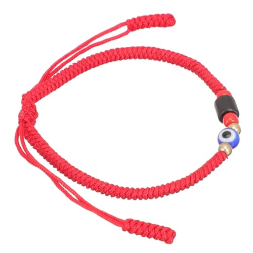 Healeved Verstellbares Rotes Fadenarmband mit Bösem Blick Handgefertigtes Schmuckstück für Damen und Herren Modisches Leichtes Wickelarmband als Einzigartiger Armschmuck für Alltag und von Healeved