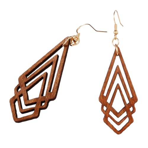 Healeved Vintage Geometrische Holzohrringe Rhombus Gestaltet Leichter Ohrhänger für Damen Elegantes Accessoire für Alltag Party und Hochzeit Kreatives Design Langlebiges Material Healeved Vintage Geometrische Holzohrringe Rhombus Gestaltet Leichter Ohrhänger für Damen Elegantes Accessoire für Alltag Party und Hochzeit Kreatives Design Langlebiges Material von Healeved