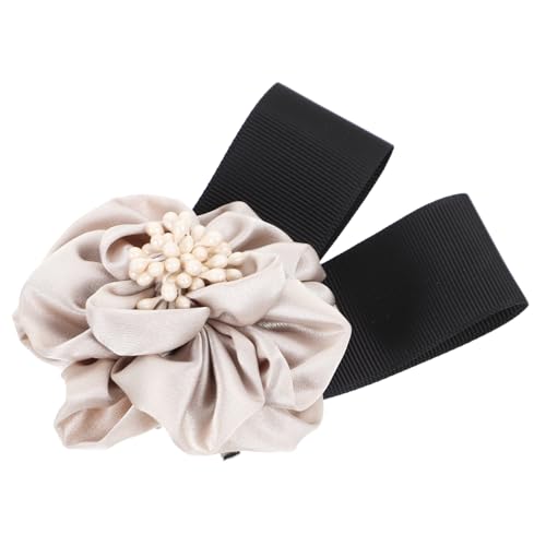 Healeved Vintage Satin Rosen Blumenbrosche Damen Anstecknadel Eleganter Stoffblüten Anzug Pin für Kleidung Hut Rucksack Zubehör von Healeved