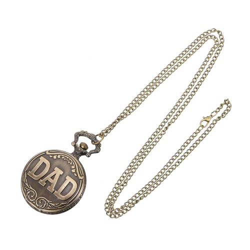 Healeved Vintage Taschenuhr Mit Kette Für Und Stilvolle Uhr Als Perfektes Vatertag Für Und Retro Design Leicht Und Tragbar von Healeved
