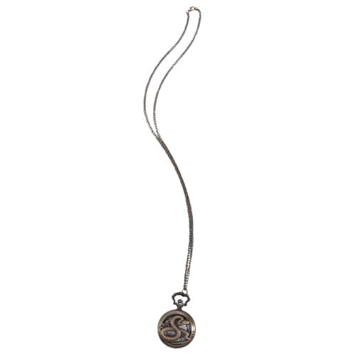 Healeved Vintage Taschenuhr mit Kreativem Schlangendesign Robuste Vielseitige Unisex Uhr aus Langlebigem Material als Elegantes Accessoire für Damen und Herren von Healeved