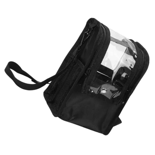 Healeved Transparentes Make-up-Organizer-Tasche Großer Fassungsvermögen Für Kosmetikartikel Leicht Zu Reinigende Materialien Mit Schultergurten Und Griffen Für Flexible Trageoptionen von Healeved