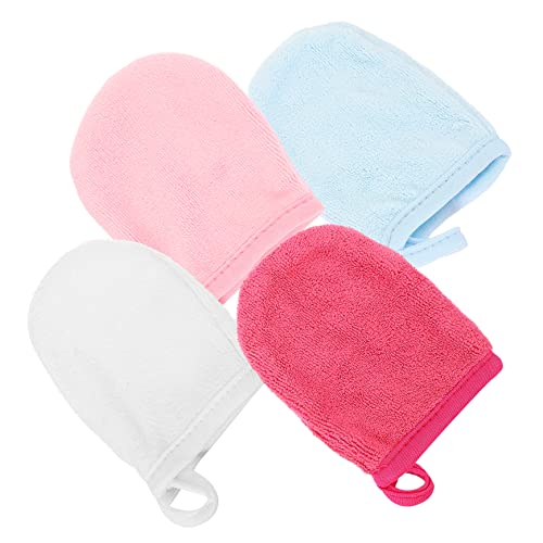 Healeved Waschbare Gesichts Handschuhe Wiederverwendbare Gesichtsreinigungshandschuhe Effektive Makeup Entferner Praktische Reinigungshandschuhe Für Alle Hauttypen von Healeved
