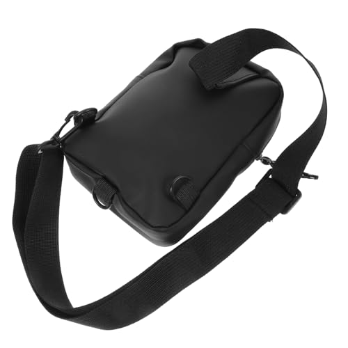 Healeved Wasserdichte Sling Bag für Herren Verstellbarer Schultergurt Multifunktionale Crossbody Chest Bag für Sport Reisen Alltag Fitness mit Stylischem Design in Schwarz von Healeved