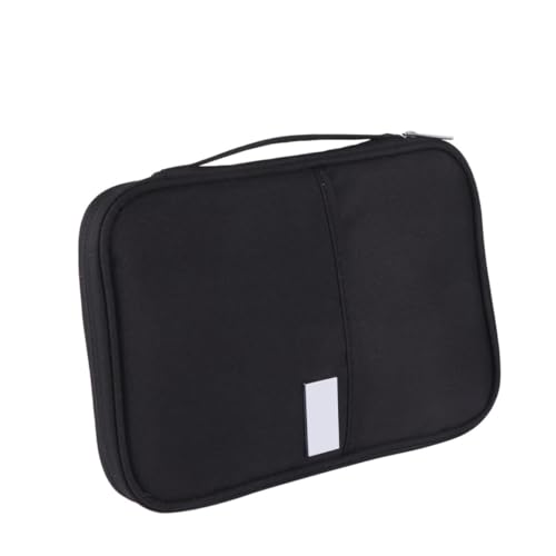 Healeved Wasserdichter Reise Dokumenten Organizer Tasche Tragbare Handtasche Schwarz für Reiseunterlagen und Persönliche Dinge Healeved Wasserdichter Reise Dokumenten Organizer Tasche Tragbare Handtasche Schwarz für Reiseunterlagen und Persönliche Dinge von Healeved