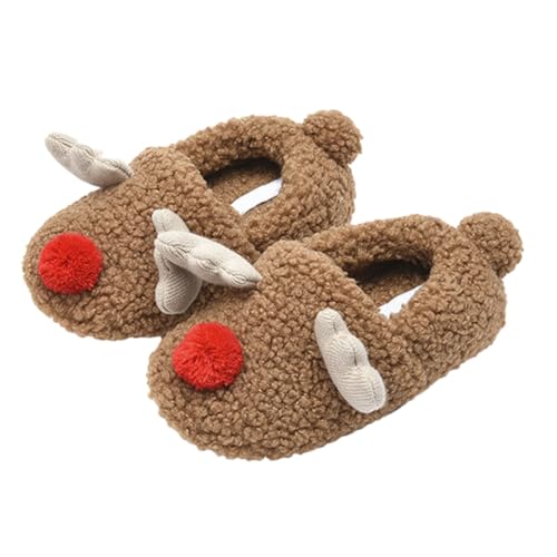 Healeved Weiche Damen Hausschuhe mit Warmem Fleecefutter Rutschfeste Indoor-pantoffeln mit Flexiblem Sohlenkomfort Winter-familien-geschenk Geeignet für Zuhause und Entspannte Stunden von Healeved