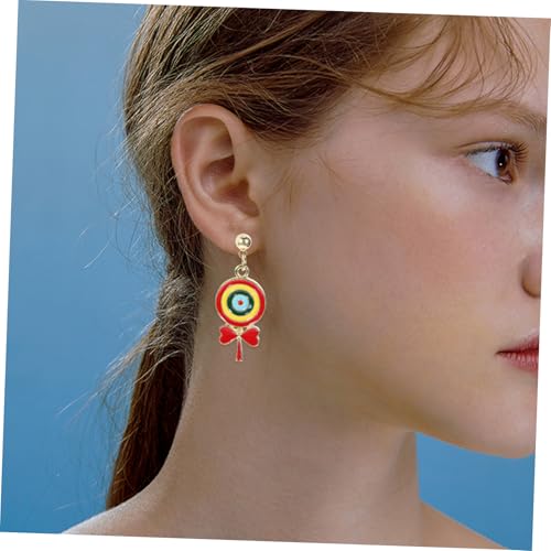 Healeved Weihnachtliche Candy Ohrhänger Asymmetrisch Tropfen Design Weihnachtsohrringe für Frauen Teens Festliche Geschenkidee Leicht und Healeved Weihnachtliche Candy Ohrhänger Asymmetrisch Tropfen Design Weihnachtsohrringe für Frauen Teens Festliche Geschenkidee Leicht und von Healeved