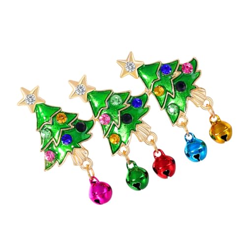 Healeved Weihnachtsbaum Brosche für Damen mit Einzigartigem Design Langlebige Legierungsbrosche für Besondere Anlässe Wie Weihnachten Valentinstag und Geburtstage von Healeved
