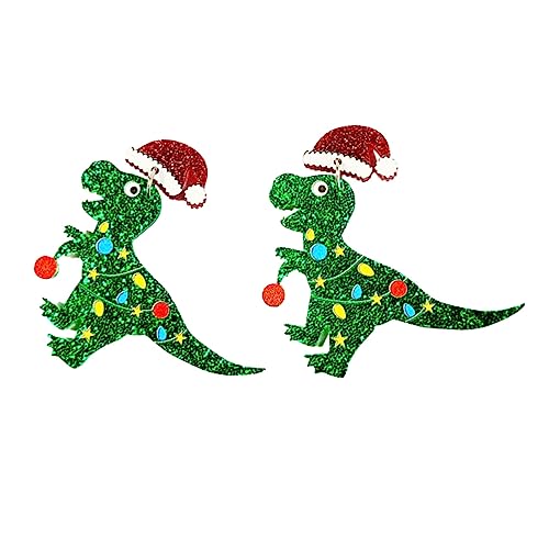 Healeved Weihnachtsohrringe Dinosaurier Weihnachtsbaum Ohrhänger Xmas Dangle Ear Decorations Kreative Festliche Ohrschmuck Damen Healeved Weihnachtsohrringe Dinosaurier Weihnachtsbaum Ohrhänger Xmas Dangle Ear Decorations Kreative Festliche Ohrschmuck Damen von Healeved