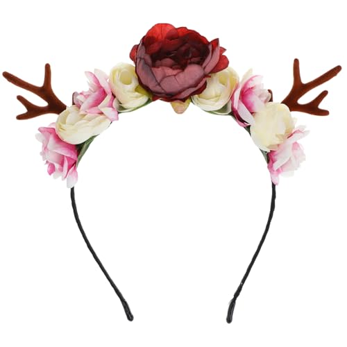 Healeved Weihnachtsstirnband In Geweihform Für Jedes Alter Festlicher Haarschmuck Für Maskerade Karneval Und Cosplay Für Feiertagsfeiern Und Fotografie von Healeved