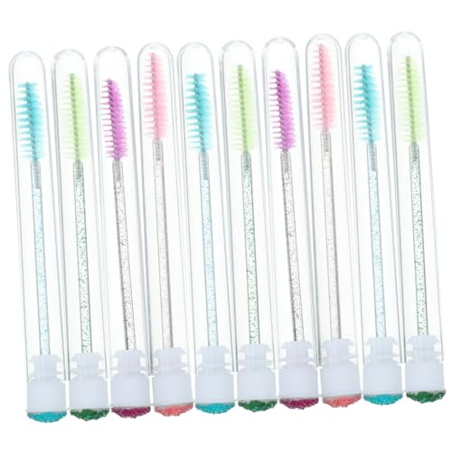 Healeved 10stücke Mascara-stäbchen Kleine Wimpernbürste Für Frauen Wimpernleerer Reinigbar Mit Wasser Für Techniker Und Heimgebrauch von Healeved